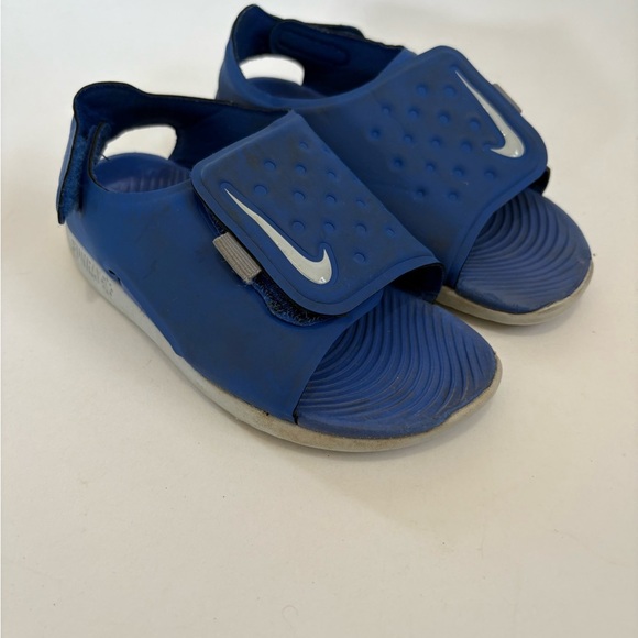 Nike toddler Sunray blue Velcro strap sandals size 9c - Picture 2 of 8